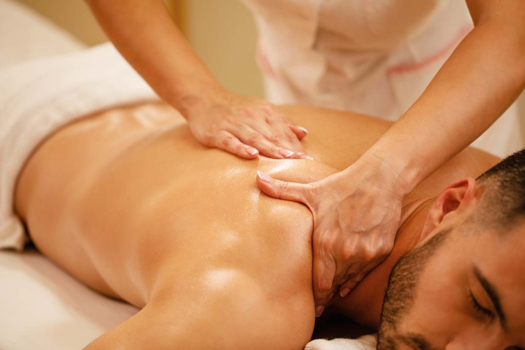 massage homme sportif